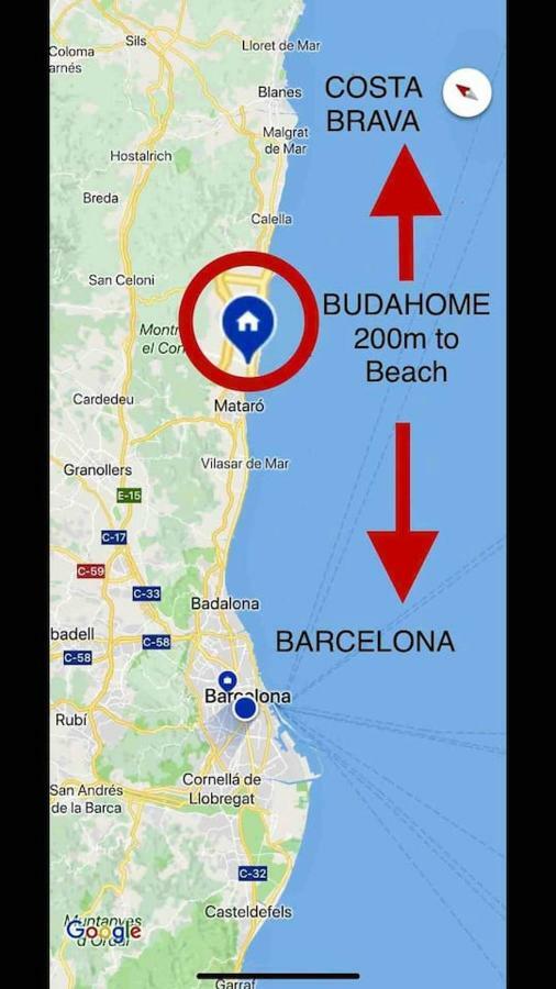 Espectacular Apartamento Cerca De Barcelona Con Free Wifi Canet De Mar Esterno foto